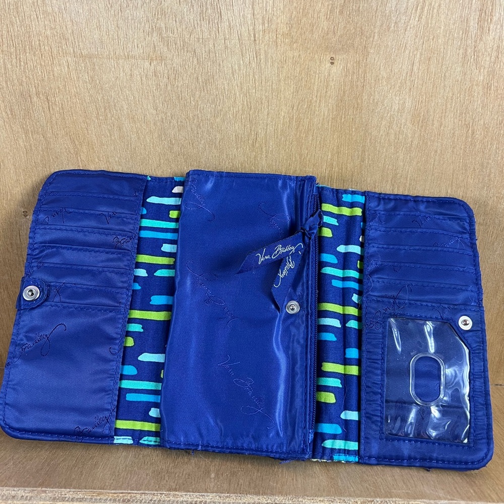 Vera Bradley "Katalina Blues" Bag and Wallet Combo - Picture 10 of 13